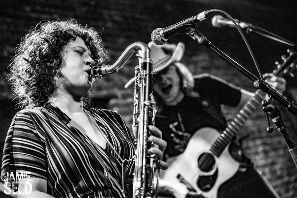 Handmade Moments performs in black and white