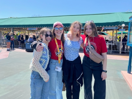 Fun, family-friendly music, performed by a trio teens