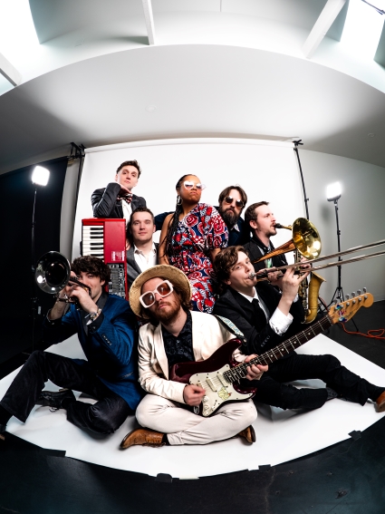 Electrifying 8-piece funk ensemble that transcends musical boundaries